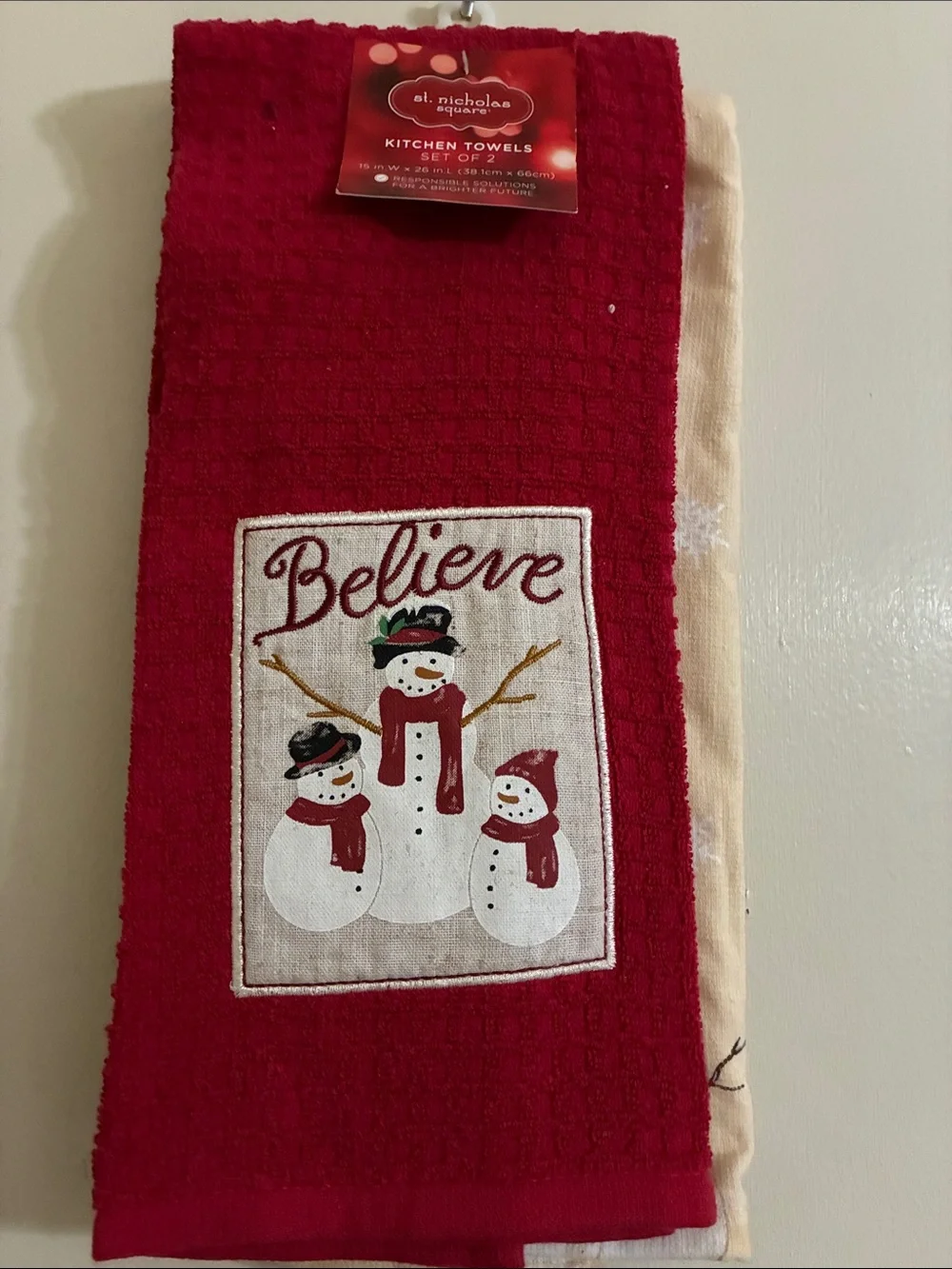 St. Nicholas Square - KITCHEN TOWELS (sets of 2) - your choice